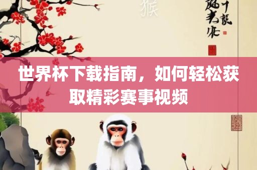 世界杯下载指南，如何轻松获取精彩赛事视频