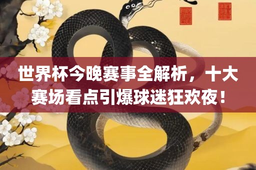 世界杯今晚赛事全解析，十大赛场看点引爆球迷狂欢夜！眉山市正发家政服务有限公司