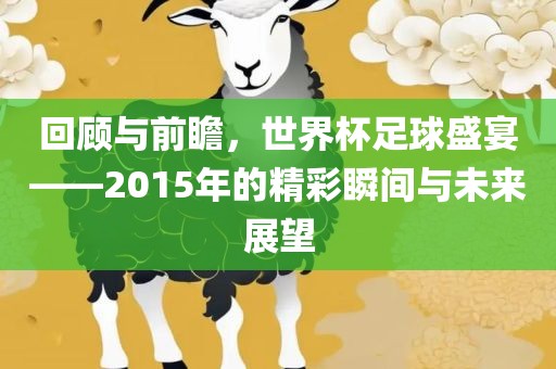 回顾与前瞻，世界杯足球盛宴——2015年的精彩瞬间与未来展望