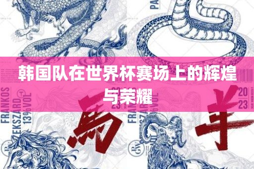 韩国队在世界杯赛场上的辉眉山市正发家政服务有限公司煌与荣耀