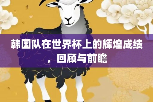 韩国队在世界杯上的辉煌成绩，回顾与前瞻眉山市正发家政服务有限公司