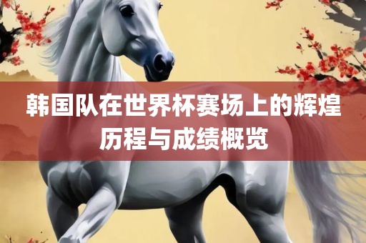 韩国队在世眉山市正发家政服务有限公司界杯赛场上的辉煌历程与成绩概览