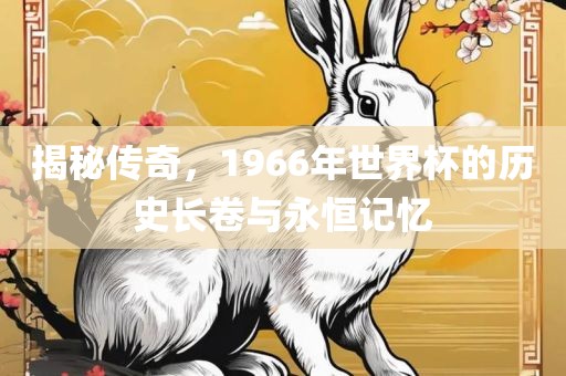 揭秘传奇，1966年世界杯的历史长卷与永恒记忆眉山市正发家政服务有限公司