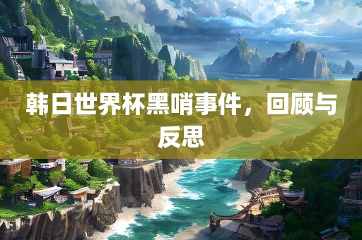 韩日世界杯黑哨事件，回顾与反思