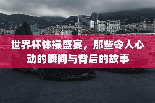 世界杯体操盛宴，那些令人心动的瞬间与背后的故事眉山市正发家政服务有限公司