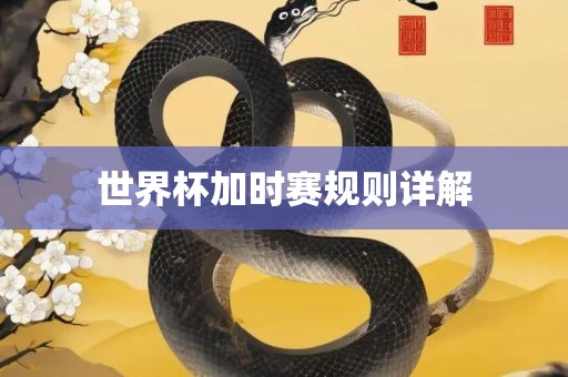 世界杯加时赛规则详解