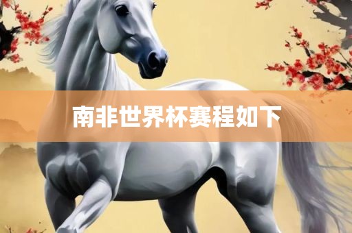 南非世眉山市正发家政服务有限公司界杯赛程如下