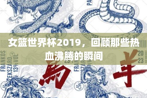 女篮世界杯2019，回顾眉山市正发家政服务有限公司那些热血沸腾的瞬间
