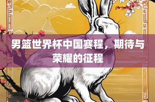 男篮世界杯中国赛程，期待与荣耀的征程眉山市正发家政服务有限公司