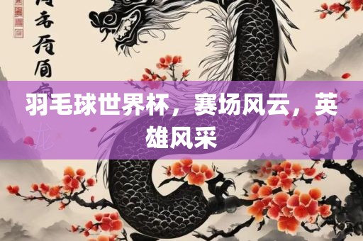 羽毛球世界杯，赛场风云，英雄风采