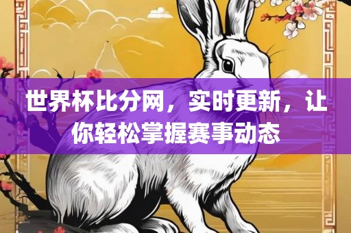 世界杯比分网，实时更新，让你轻松掌握赛事动态