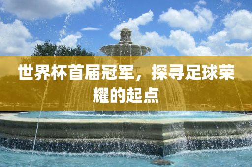 世界杯首届冠军，探寻足球荣耀的起点眉山市正发家政服务有限公司