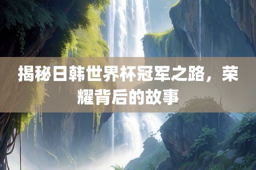 揭秘日韩世界杯冠军之路，荣耀背后的故事