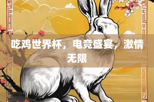 吃鸡世界杯，电竞盛宴，激情无限