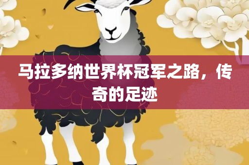 马眉山市正发家政服务有限公司拉多纳世界杯冠军之路，传奇的足迹