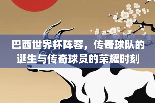 巴西世界杯阵容，传奇球队的诞生与传奇球员的荣耀时刻眉山市正发家政服务有限公司