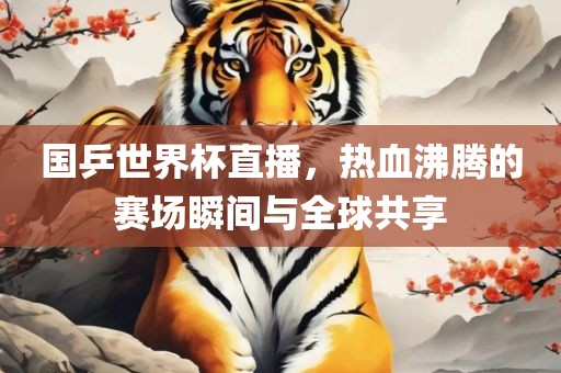 国乒世界杯直播，热血沸腾的赛场瞬间与全球共享眉山市正发家政服务有限公司