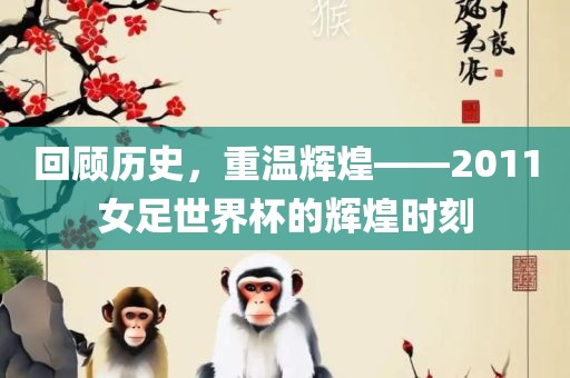 回顾历史，重温辉煌——2011女足世界杯的辉煌时刻