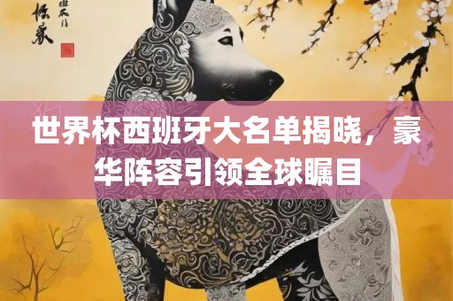 世界杯西班牙大名单揭晓，豪华阵容引领全球瞩目眉山市正发家政服务有限公司
