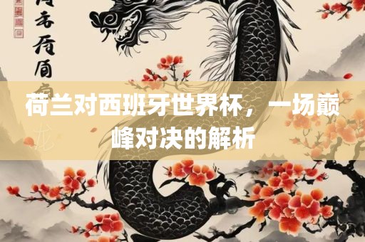 荷兰眉山市正发家政服务有限公司对西班牙世界杯，一场巅峰对决的解析