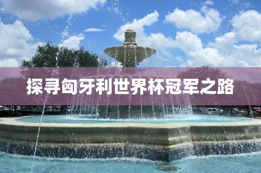 探寻匈牙利世界杯冠军之路眉山市正发家政服务有限公司