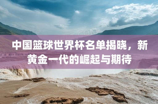 中国篮球世界杯名单揭晓，新黄金一代的崛起与期待眉山市正发家政服务有限公司