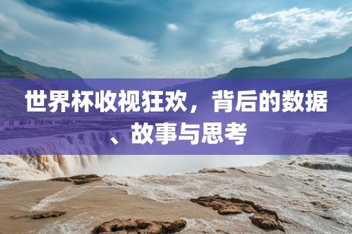 世界杯收视狂欢，背后的数据、故事与思考眉山市正发家政服务有限公司