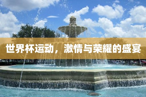 世界杯运动，激情与荣耀的盛宴眉山市正发家政服务有限公司