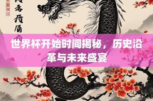 世界杯开始时间揭秘，历史沿革与未来盛宴