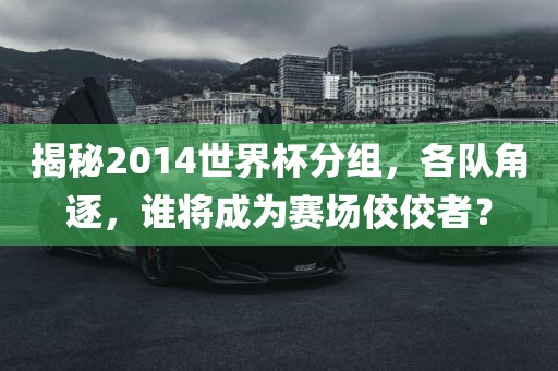 揭秘2014世界杯分组，各队角逐，谁将成为赛场佼佼者？