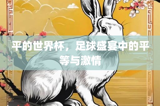 平的世界杯，足球盛宴中的平等与激情眉山市正发家政服务有限公司