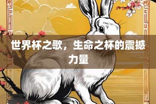 世界杯之歌，生命之杯的震撼力量
