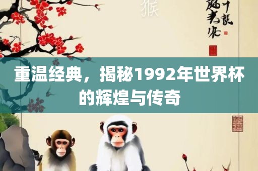重温经典，揭秘1992年世界杯的辉煌与传奇