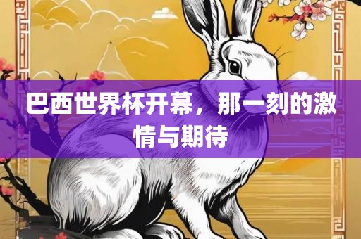 巴西世界杯开幕，那一刻的激情与期待眉山市正发家政服务有限公司