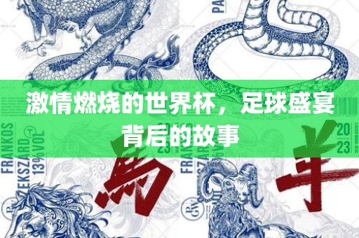 激情燃烧的世界杯，足球盛宴背后的故事眉山市正发家政服务有限公司