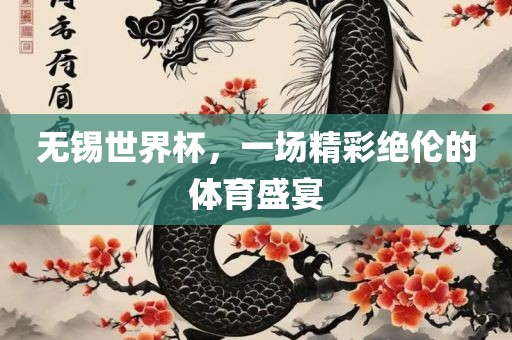 无锡世界杯，一场精彩绝伦的体育盛宴