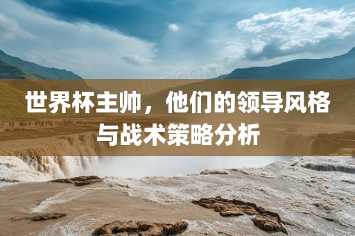 世界杯主帅，他们的领导风格与战术策略分析
