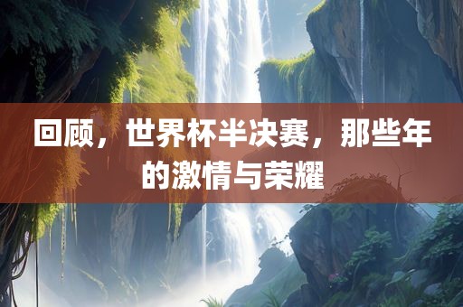 回顾，世界杯半决赛，那些年的激情与荣眉山市正发家政服务有限公司耀