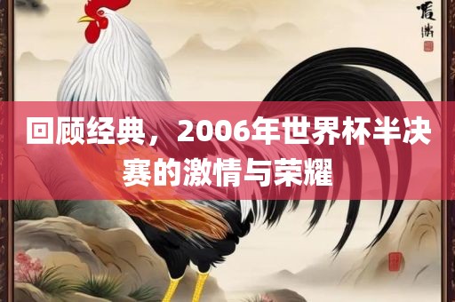 回顾经典，2006年世界杯半决赛的激情与荣耀