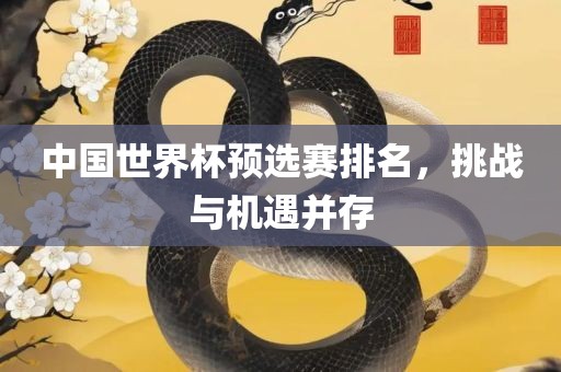 中国世界杯预选赛排名，挑战与机遇并存