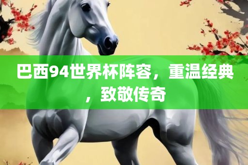 巴西94世界杯阵容，重温经典，致敬传奇眉山市正发家政服务有限公司