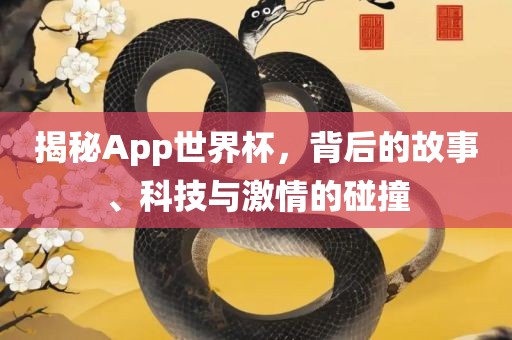 揭秘App世界杯，背后的故事、科技与激情的碰撞眉山市正发家政服务有限公司