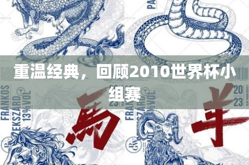 重温经典，回顾2010世界杯小组赛