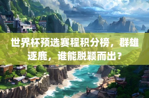 世界杯预选赛程积分榜，群雄逐鹿，谁能脱颖而出？