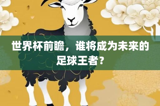 世界杯前瞻，谁将成为未来的足球王者？眉山市正发家政服务有限公司