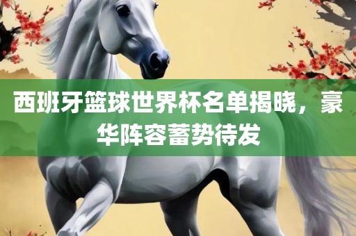 西班牙篮球世界杯名单揭眉山市正发家政服务有限公司晓，豪华阵容蓄势待发