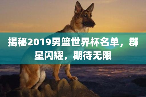 揭秘2019男篮世界杯名单，群星闪耀，期待无限