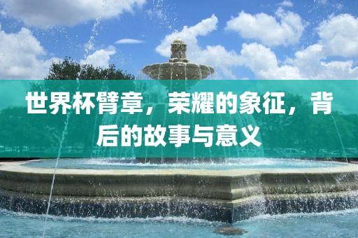世界杯臂眉山市正发家政服务有限公司章，荣耀的象征，背后的故事与意义