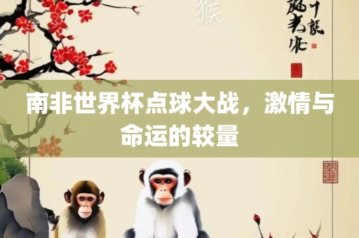 南非世界杯点球大战，激情与命运的较量眉山市正发家政服务有限公司