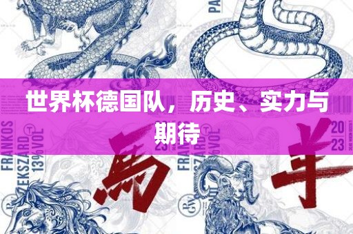 世界杯德国队，历史、实力与期待